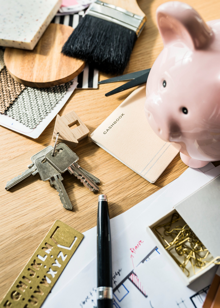Dual-key property representing two income streams under one roof